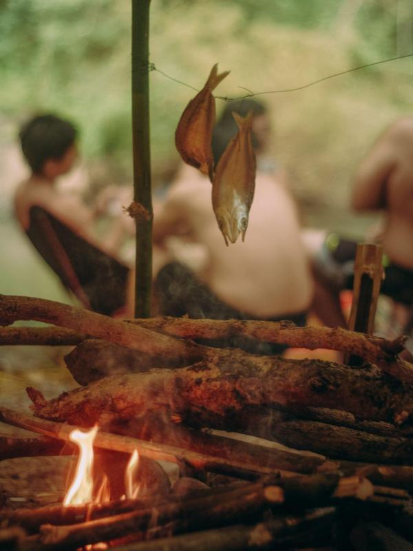 Enjoy a BBQ with fresh fish